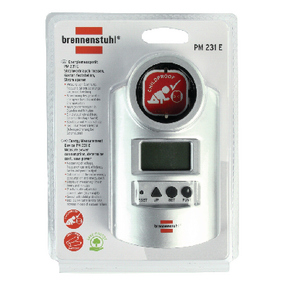 Medidor de potencia con funciones de medici�n y de reloj