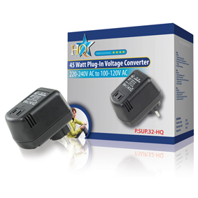 Conversor de tensi�n 230 V - 110 V 45 W