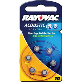 Batteries 6pcs for hearing aid