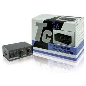 CONMUTADOR DE ALTAVOCES EST�REO DE 2 V�AS HQ