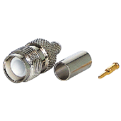 Conector TNC RP Hembra para crimpar en cable LLC 200