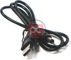Cable de alimentaci�n USB universal para PDA o tel�fono DC 2,1 mm