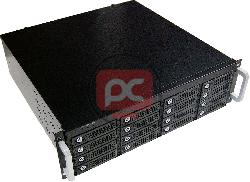 Caja Rack-19 16xHDD (SAS/SATA2) a 4xMini-SAS 26-pin (3U)