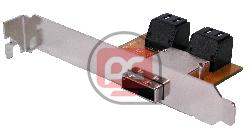 Slot 4xSATA2 Int a Mini-SAS Ext SFF-8088 (ATX)