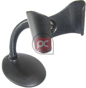 Soporte Lector C�digo Barras Negro (Peana Flexible)