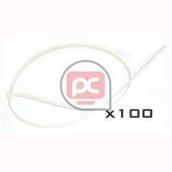 Bridas de nylon blanco 100 uds de 150x3.6mm