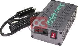 Inversor de corriente de 12 VDC a 220 VAC de 100 W | Fuente alimentaci�n cable el�ctrico