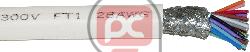 Cable 25W Apantallado 28AWG UL 1m