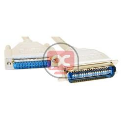 Cable centronics para impresora paralelo de 15 m (DB25M-CN36M)