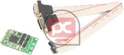 Adaptador Mini PCIe a 2 puerto serie RS232