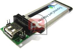 Adaptador PCI-Express y USB a ExpressCard