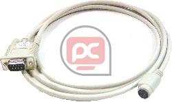 Cable Serie PS2 1.8m (DB9M-MiniDIN6H)