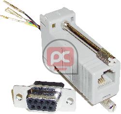 Adaptador Configurable RJ11H-DB9H
