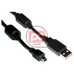 Cable USB (AM/MiniUSB4pin-BM) 3m Mitsumi