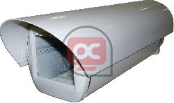 Carcasa C�mara CCTV Aluminio (Beige 147x140x470)