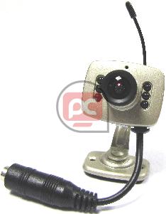 C�mara de v�deo inal�mbrica RF 2,4 GHz con peana y audio