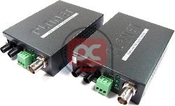 V�deo a trav�s de fibra �ptica multimodo ST a 2 Km (VF-101-KIT)