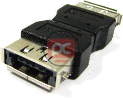 Adaptador eSATA+USB (eSATA+USB H a eSATA+USB H)