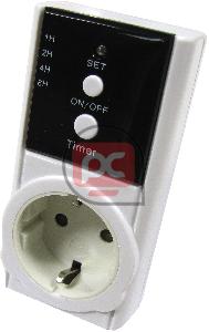 Enchufe por control remoto con temporizador (kit 1 enchufe)
