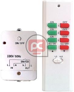 Receptor por control remoto b�sico (kit 1 receptor y 1 mando)