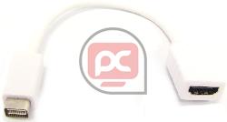 Adaptador miniDVI macho a HDMI-A hembra