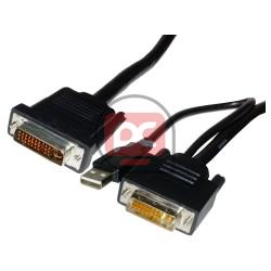 DVI a M1-DA Cable 5m (M1-DA macho a USB/DVI-I macho)