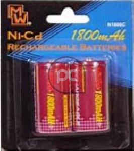Pila Recargable Ni-Cd 2-Pack 1800mAh C