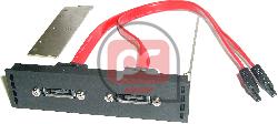 Panel Frontal 3.5 (SATA-7P + SATA-7P)