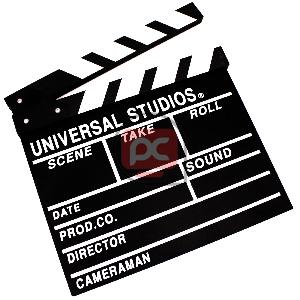 Claqueta de madera para audiovisuales