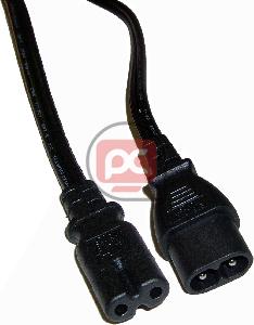 Cable Alimentaci�n IEC-60320 1.8m (C7 / C8)