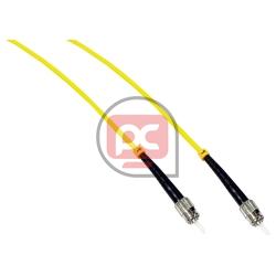 Cable de fibra �ptica ST a ST monomodo simplex 9/125 de 50 cm