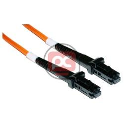 Cable de fibra �ptica MTRJ a MTRJ multimodo duplex 62.5/125 de 1 m