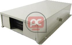 Caja distribuidora de fibra �ptica met�lica beige de 48 FO tipo 1