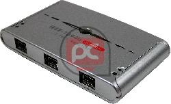 Concentrador Repetidor FireWire 800 IEEE 1394b (3-Port)