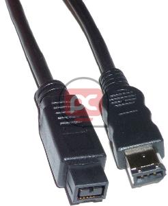 Cable FireWire 800 IEEE 1394b 5m (Bilingual/6-Pin)