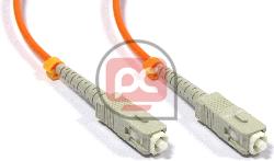 Cable de fibra �ptica SC a SC multimodo simplex 50/125 de 50 cm