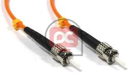 Cable de fibra �ptica ST a ST multimodo simplex 50/125 de 50 cm