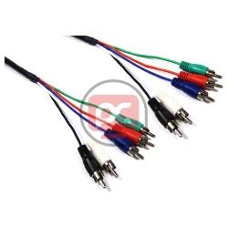 Cable A/V RGB 5xRCA (M/M) 5m