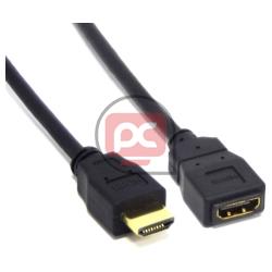 Cable HDMI de tipo HDMI-A macho a HDMI-A hembra de 10 m