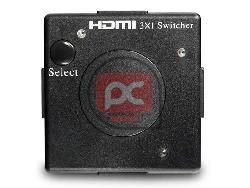 Selector HDMI compacto (3 IN a 1 OUT)