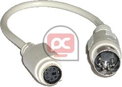 Cable Teclado (MiniDIN6H/DIN5M) 10cm