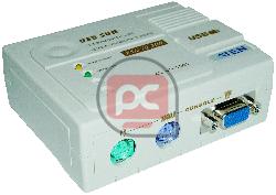 Adaptador VGA/Teclado/Rat�n SUN a PS2 (USB 13W3 a 2xMiniDIN6 HD15)