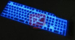 Teclado flexible USB y PS2 de 109 teclas retro-iluminado y blanco