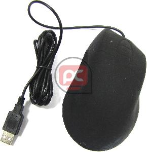 Rat�n �ptico USB y PS2 ergon�mico resistente al agua y negro