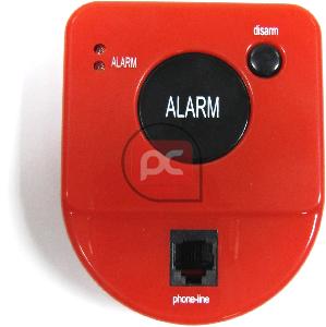 Pulsador de emergencia para linea telef�nica