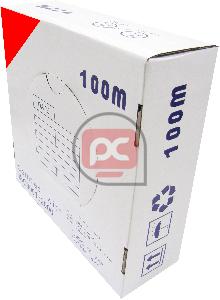 Bobina Cable UTP Cat.6 23AWG R�gido Rojo (100m)