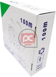 Bobina Cable UTP Cat.6 23AWG R�gido Verde (100m)