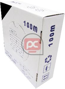 Bobina Cable UTP Cat.6 23AWG R�gido Negro (100m)