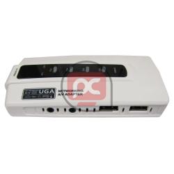Adaptador de red a DVI, audio y USB