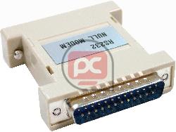 Adaptador Null-Modem (DB25-M/M)